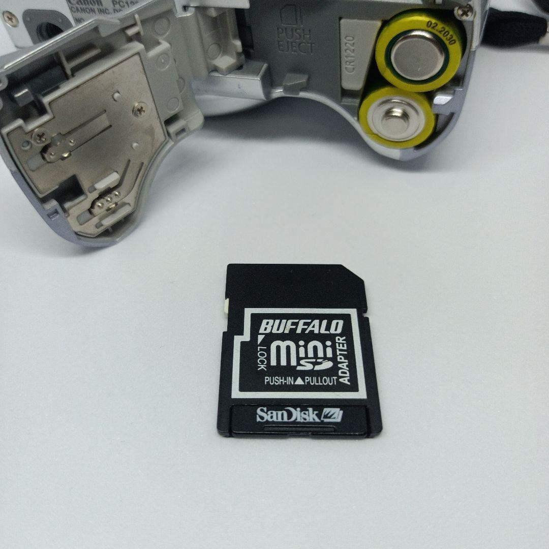 Canonキャノン PowerShot A550 コンデジ　SDカード付き