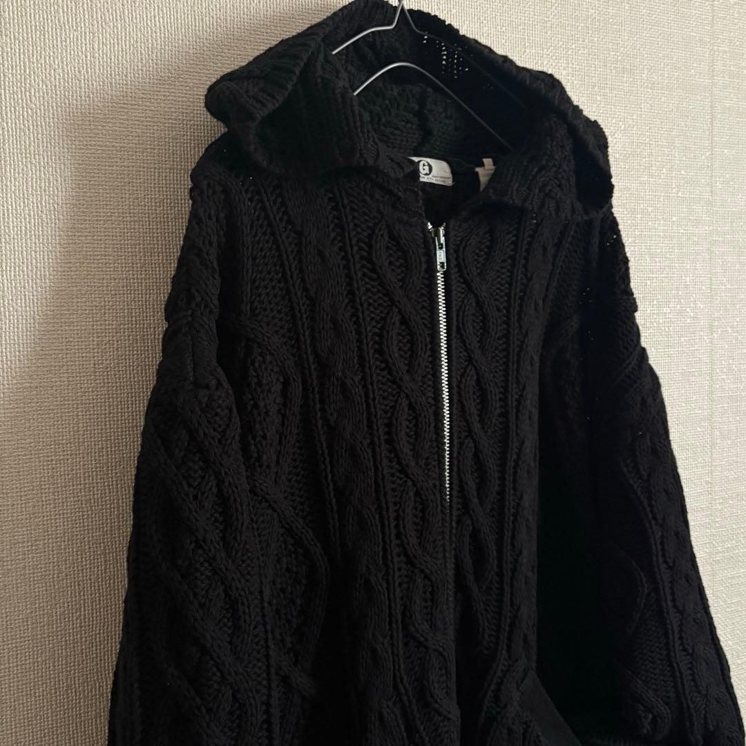 90s GOODENOUGH ニットパーカー