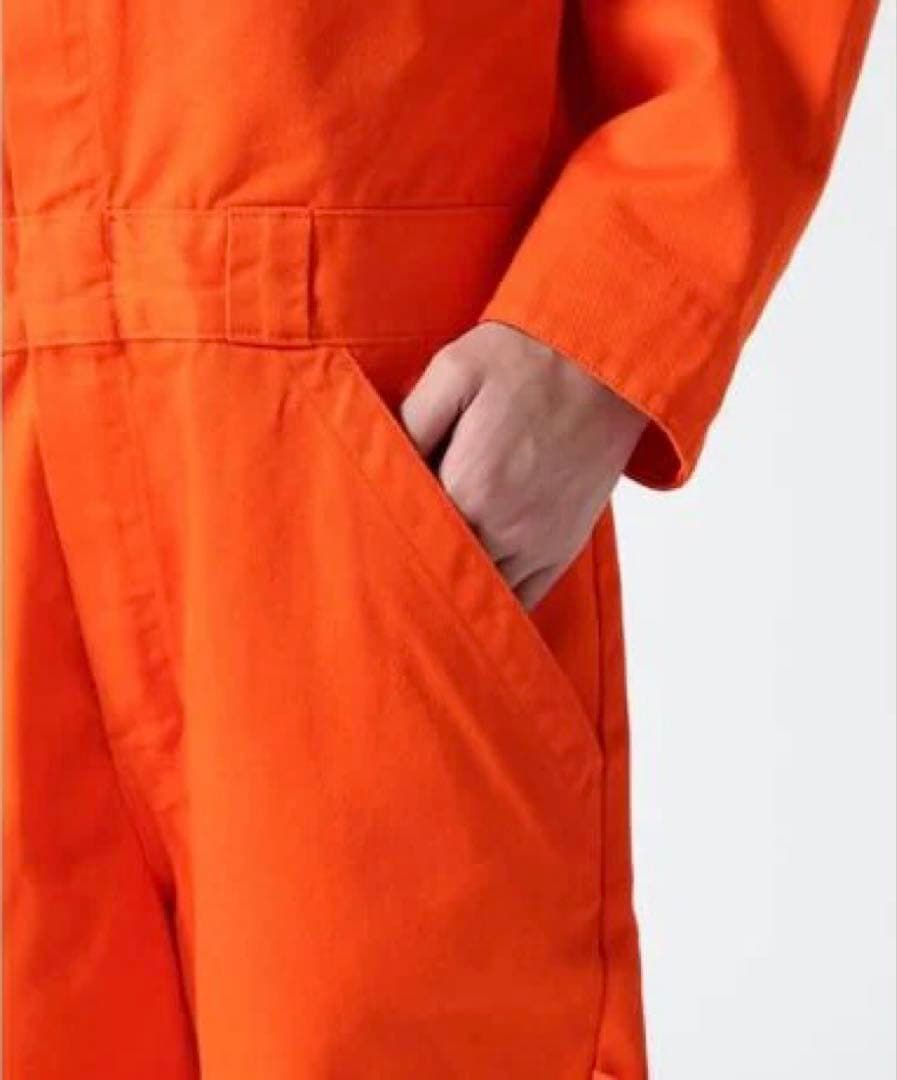 AVIREX × Dickies ジャンプスーツ ツナギ 黒 Lサイズ