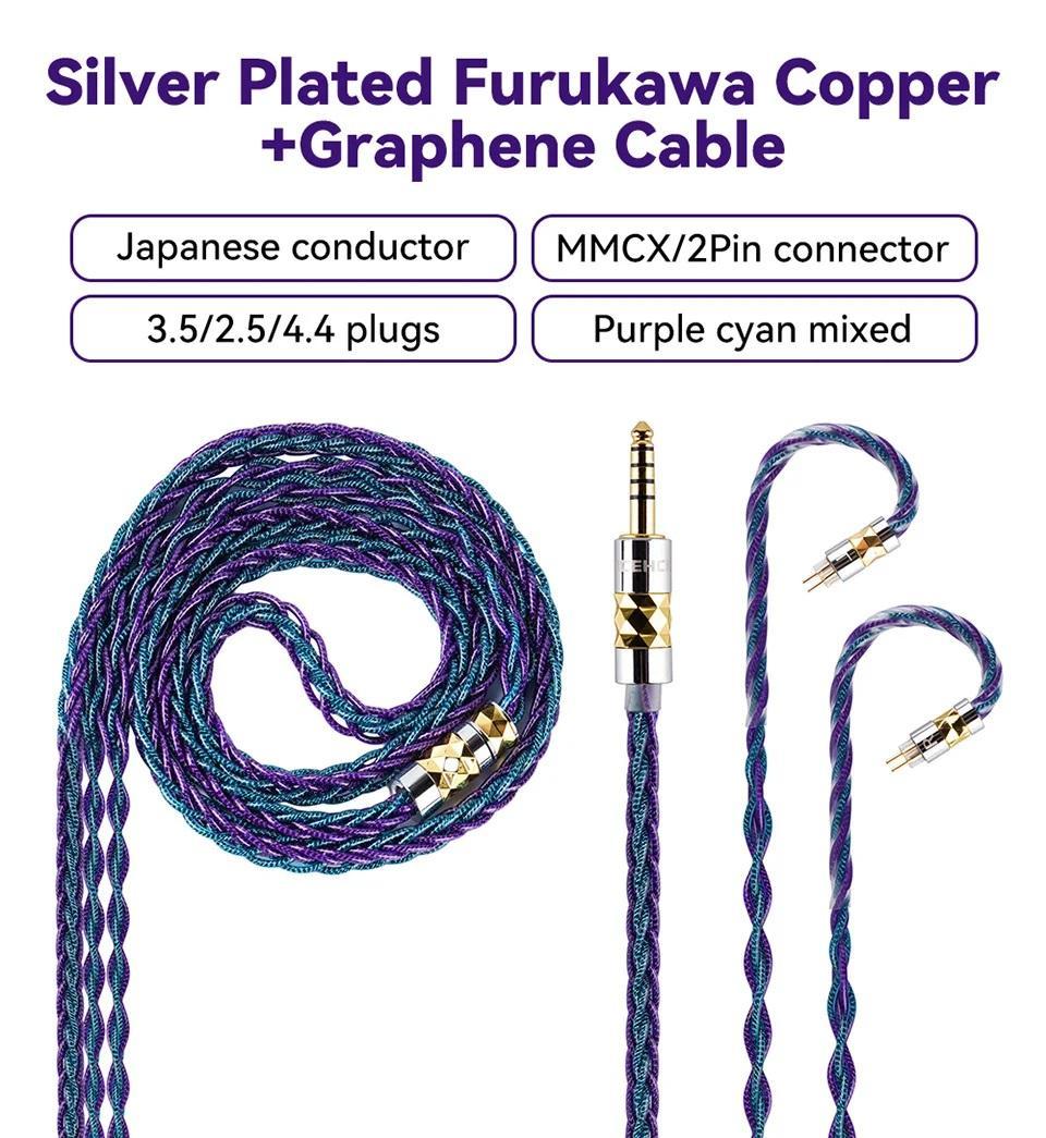 高音質 NiceHCK DualGod 2Pin 4.4mm【未使用、おまけ付】