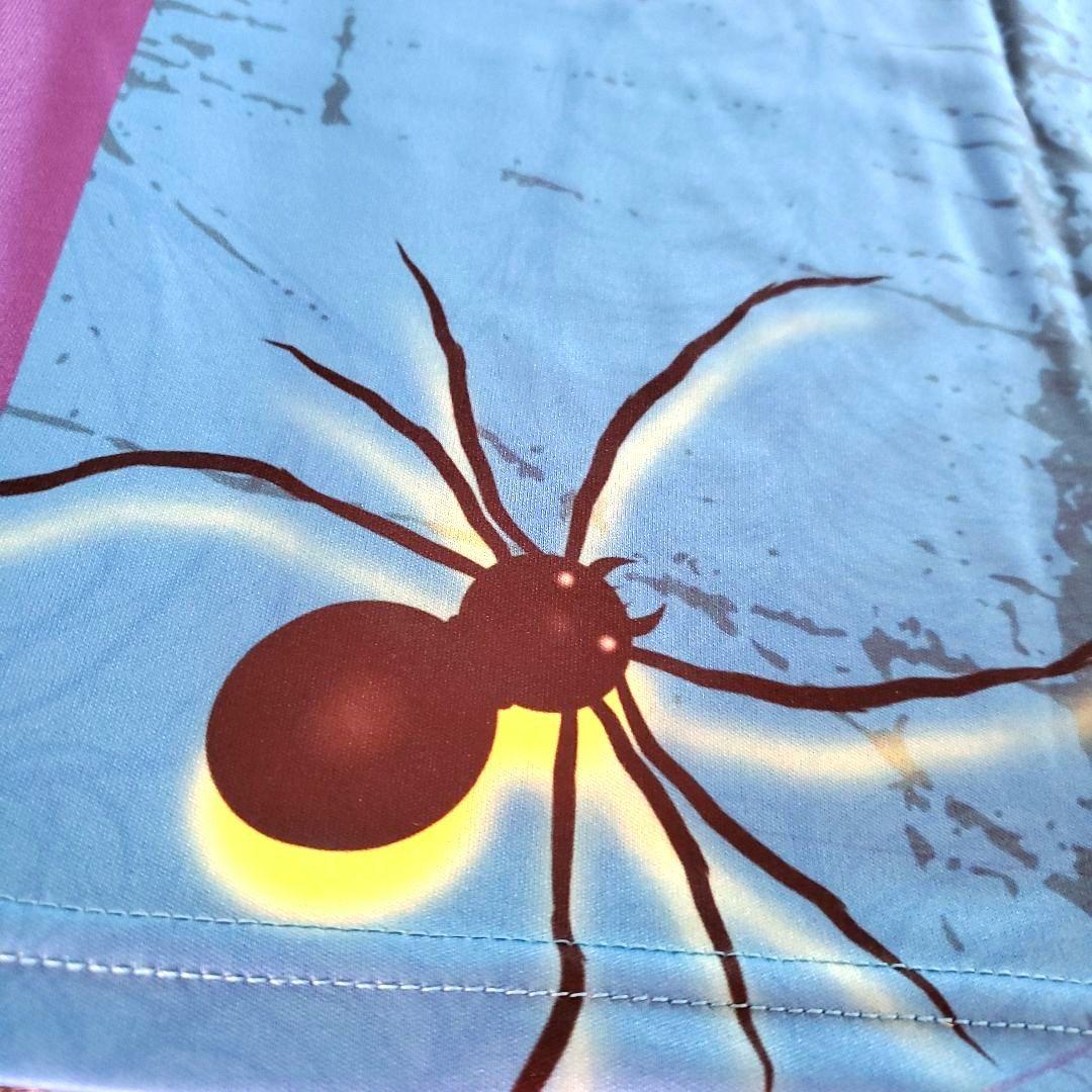 日本未発売✨ブラックウィドー【日本サイズ4L】ブルー　大きめ　ボウリング