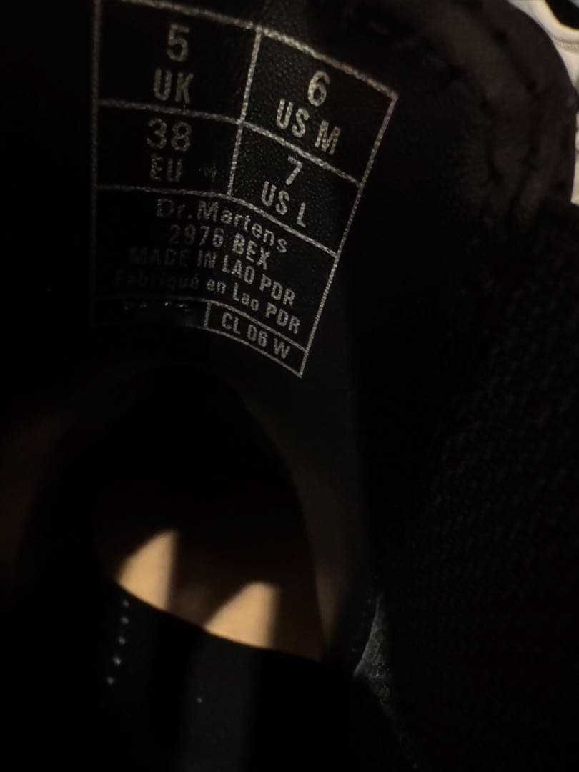 ドクターマーチン 2976 BEX チェルシーブーツ UK5 24cm 黒