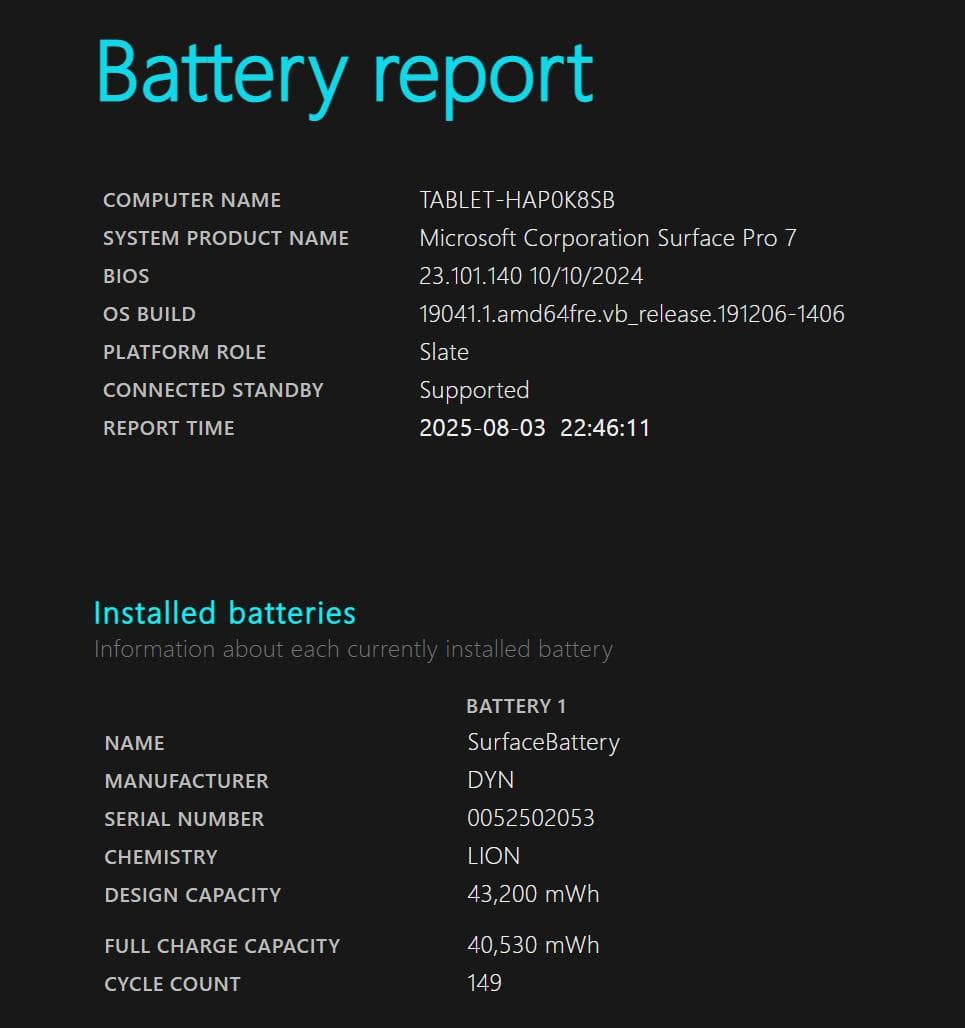 Microsoft SurfacePro 7（指紋認証キーボード、スリムペン付）