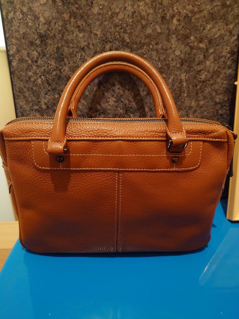 極美品　キーファーノイ イタリアンレザー ミニブリーフ セカンドバッグ