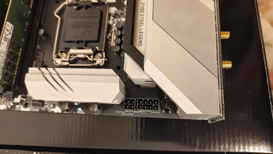 マザーボード ASRock ATX LGA1200 Z490 Steel legend