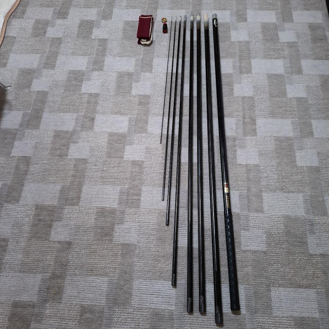 鮎竿　銀影競技スペシャル中硬硬SE ジャンク品