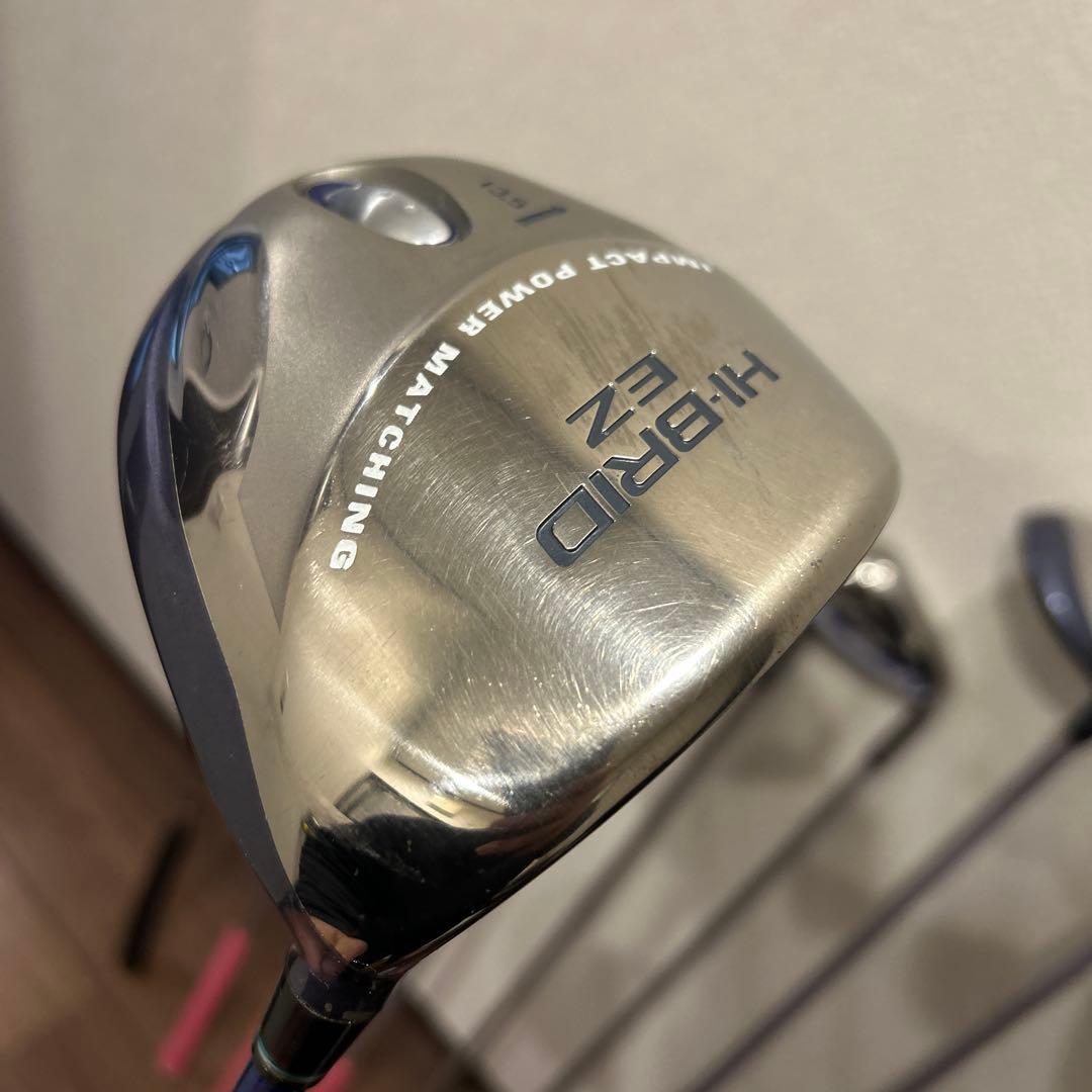 HI-BRID EZ レディースL 10本　右利き　ゴルフセット