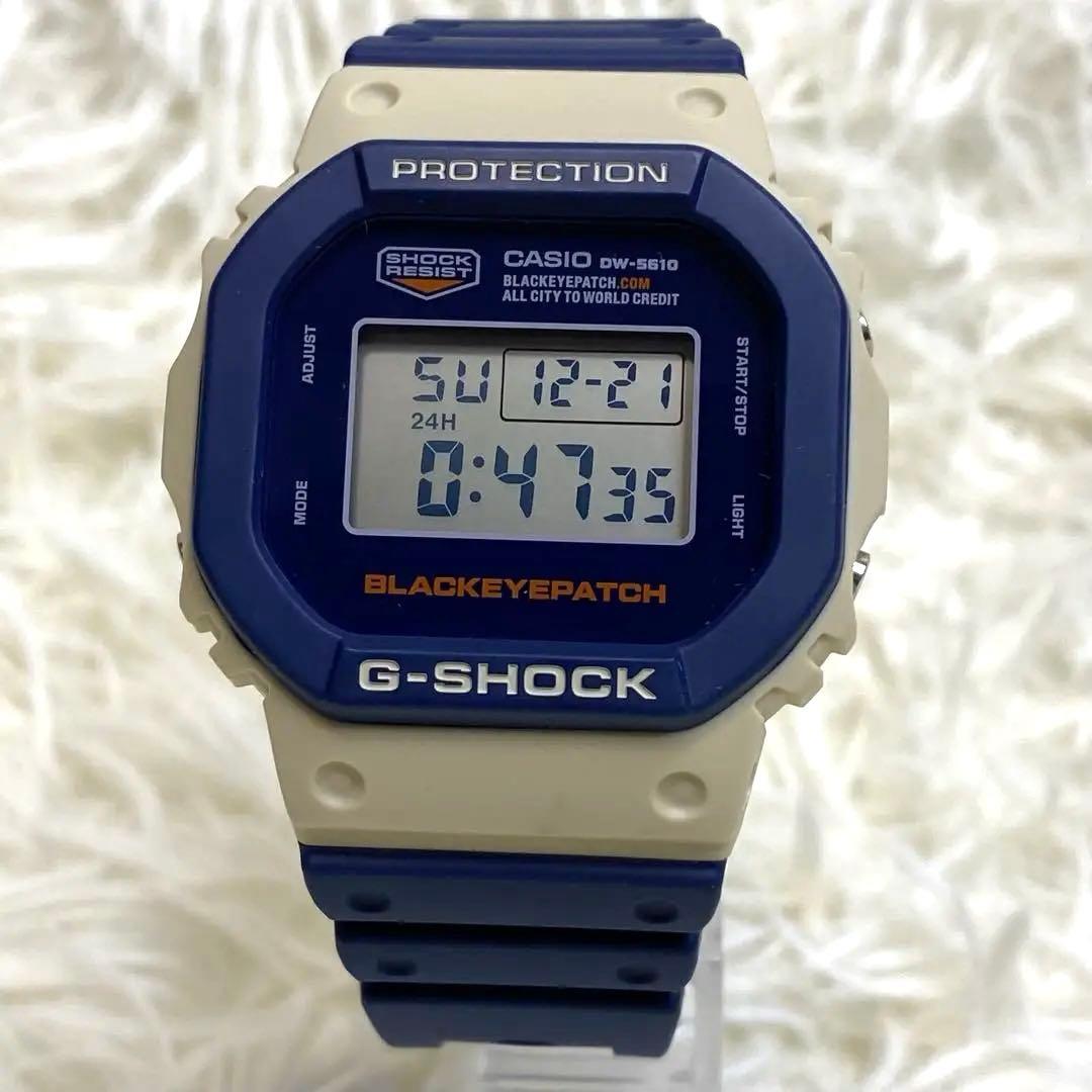 【美品】G-SHOCK BLACKEYE PATCH コラボDW-5610BEP