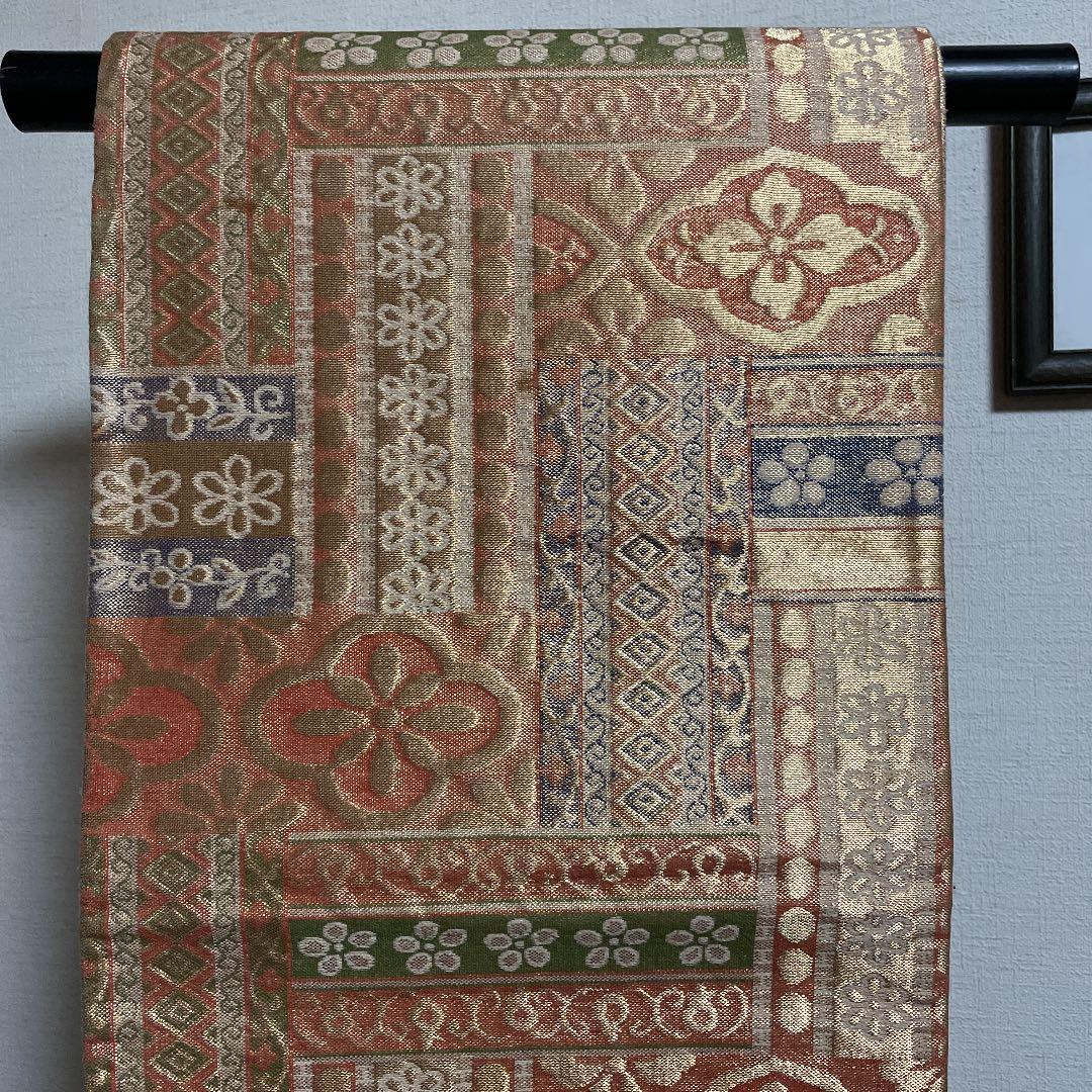 RU　早春売出し　佐賀錦　袋帯