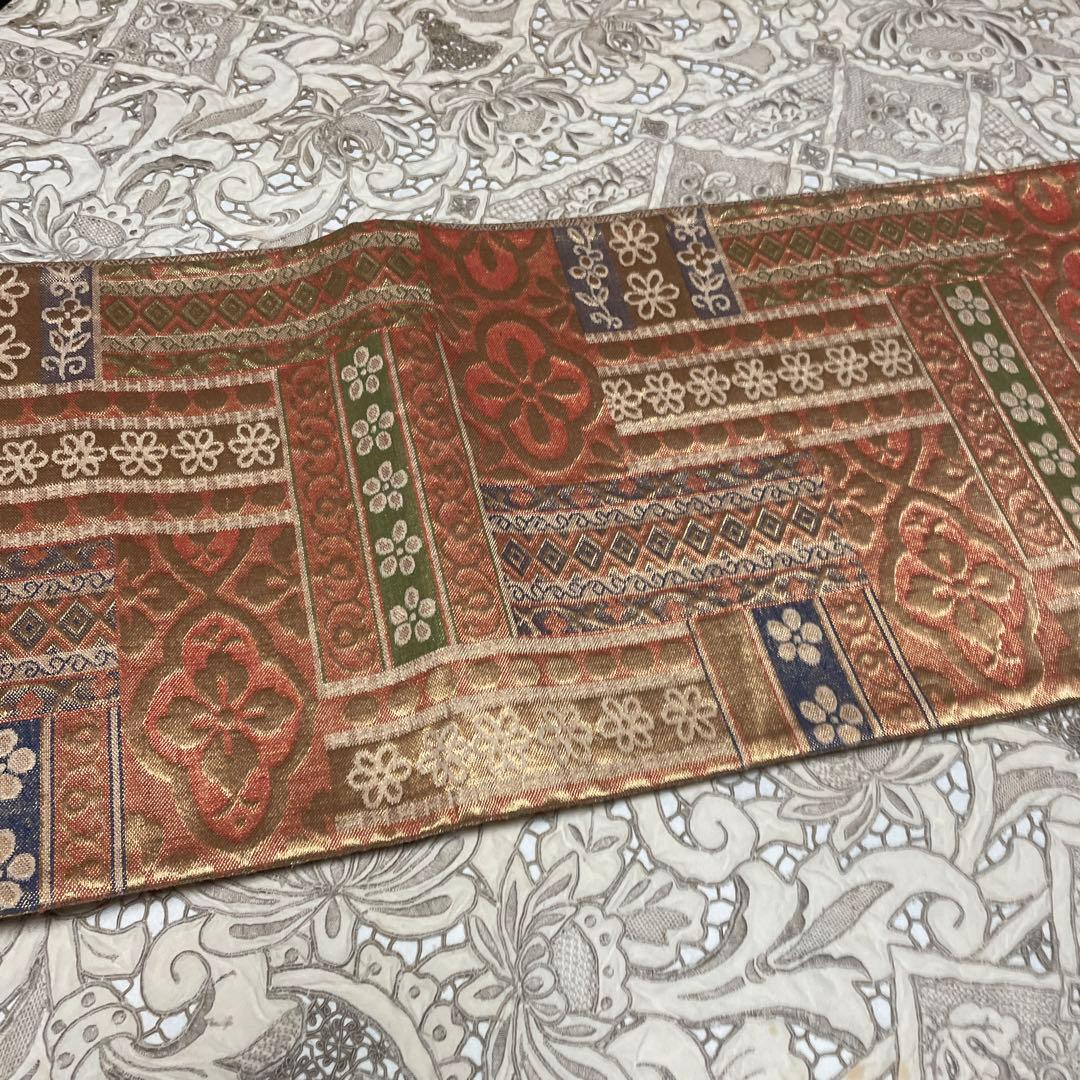 RU　早春売出し　佐賀錦　袋帯