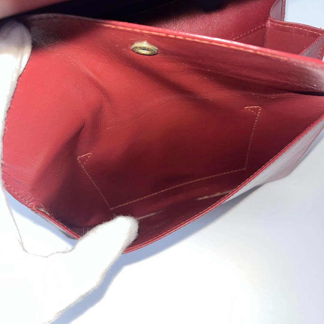 カルティエ　マストライン　クラッチバッグ　セカンドバッグ　カーフレザー　ゴールド