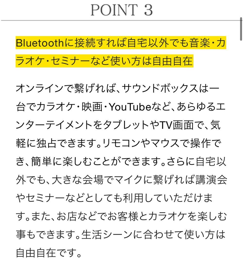 新品！HANZON サウンドボックス 無線マイク2本付き