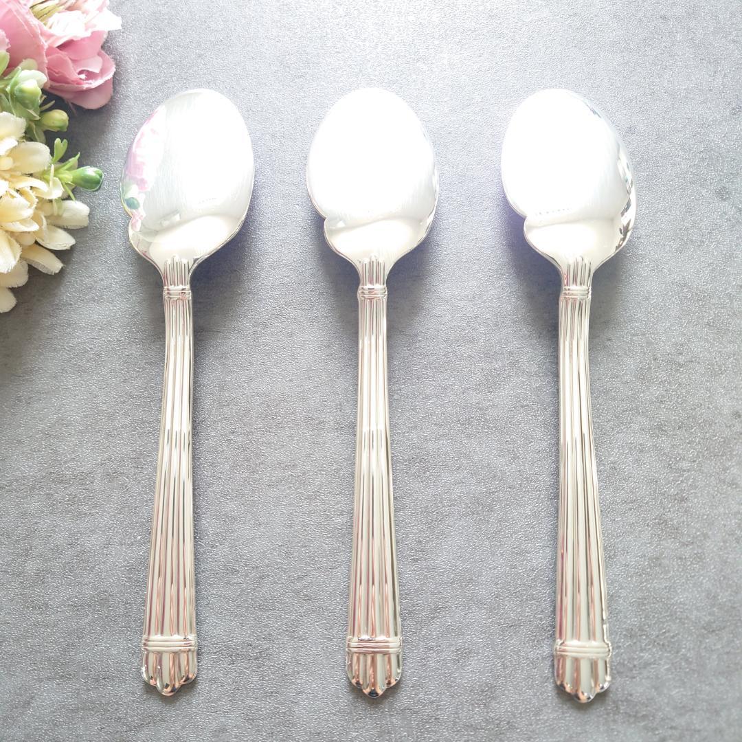 極希少 美品 クリストフル アリア ソーススプーン 3点