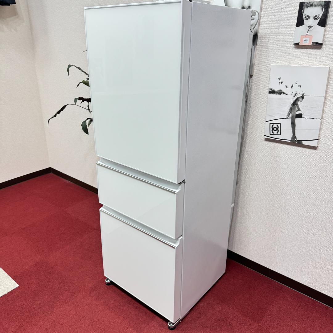東京23区送料無料　美品三菱3ドア冷蔵庫2020年製330L　洗浄/除菌済み