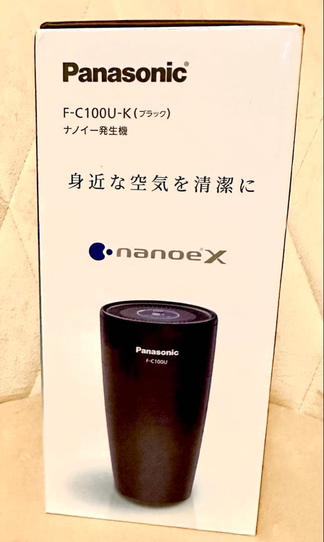 専用です！Panasonic F-C100U-K ブラック ナノイー発生器