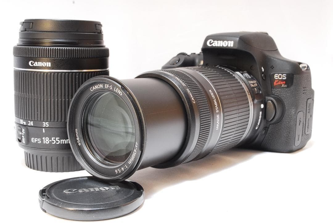 美品✨超高画質✨Canon EOS KissX8i✨ダブルレンズ Wi-Fi対応
