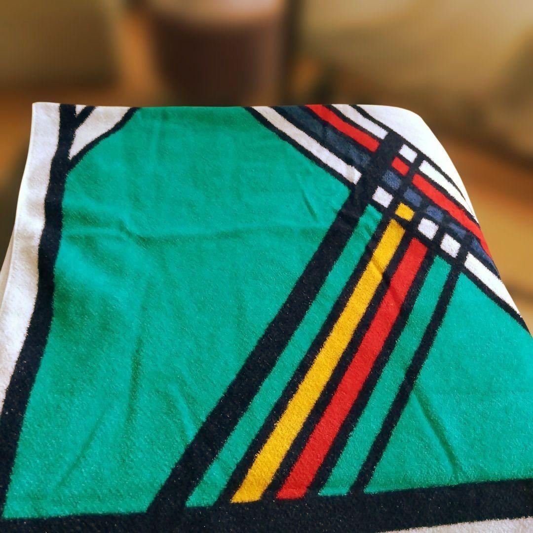 YSL ストライプデザイン バスタオル♥豆柴ちゃん◎プロフ必読♥