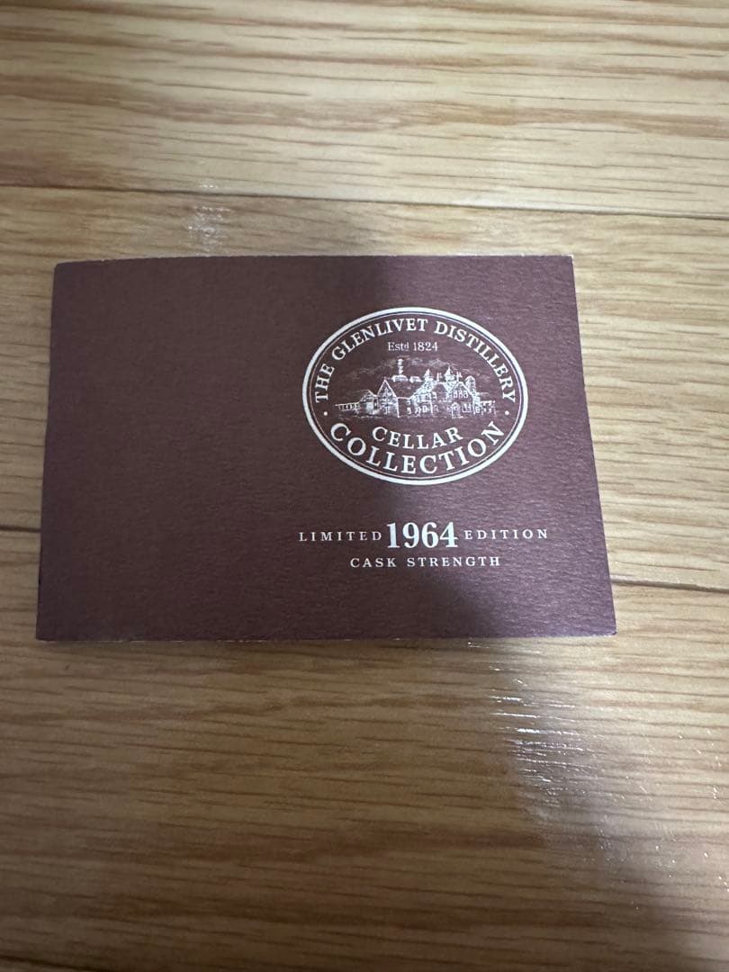 ウイスキー THE GLENLIVET CELLAR COLLECTION 1964
