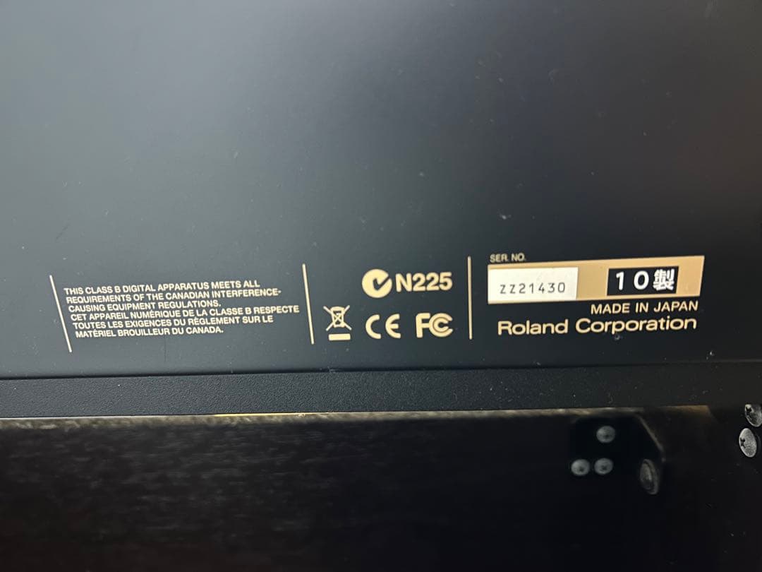 ローランド　HP302 電子ピアノ 椅子付き 動作確認済み【手渡し限定】