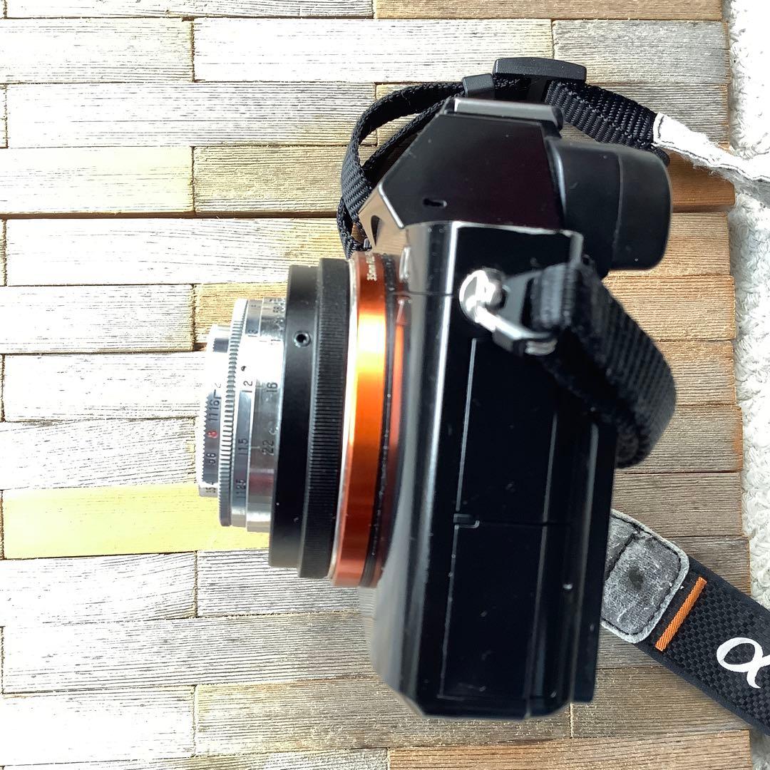 SONY α7用改造レンズ(ツアイステッサ35ミリf 3.5)