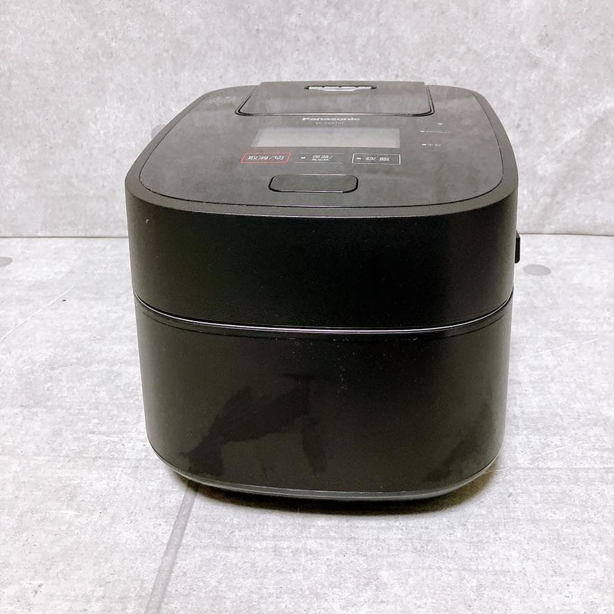 【極美品】Panasonic 可変圧力IH 炊飯器 SR-VSX101-K