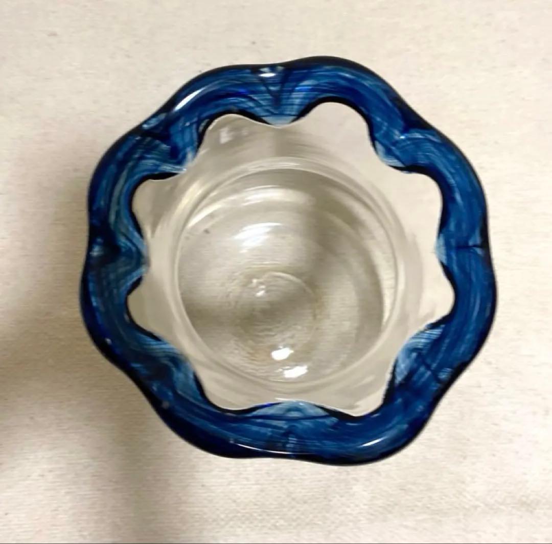 【最終価格】KITAICHI ガラス金魚鉢大 メダカ飼育鉢 厚手透明吹ガラス