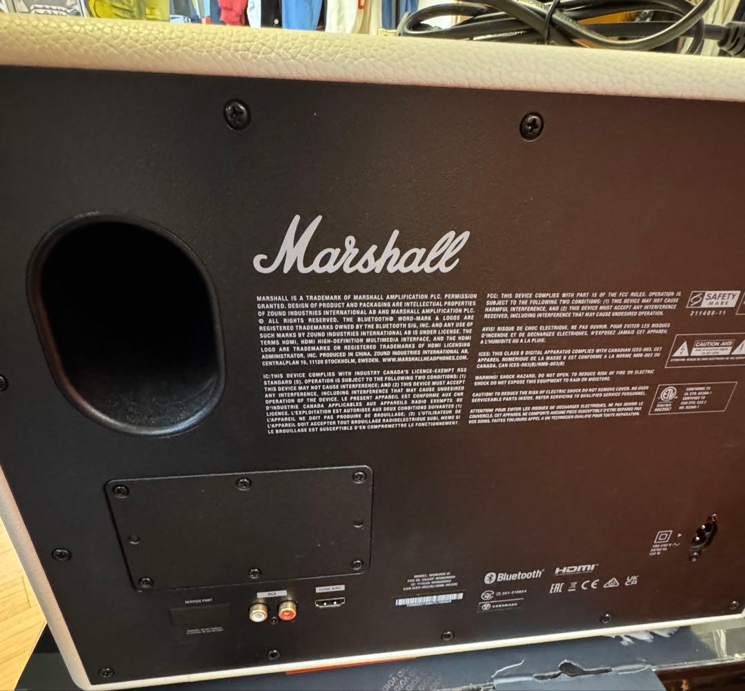 【国内正規品】Marshall Woburn III 本体 ホワイト