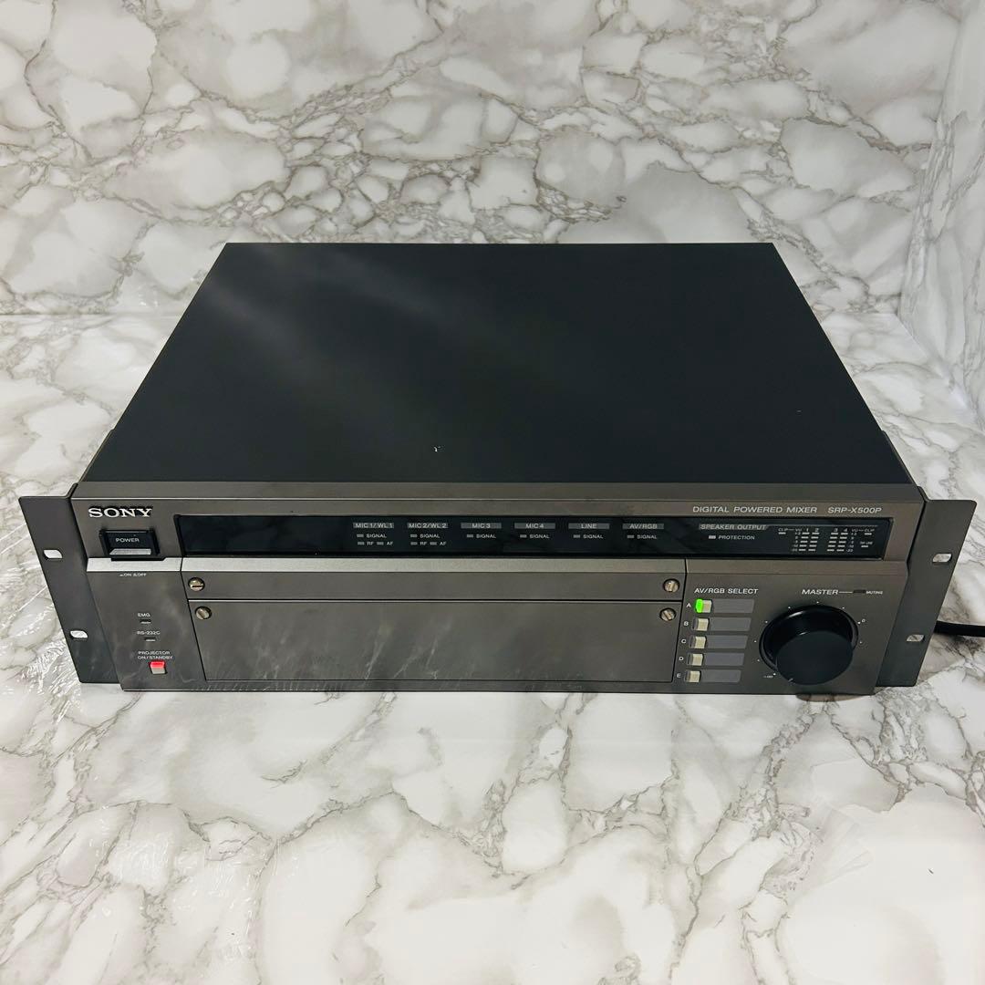 SONY デジタルパワードミキサー SRP-X500P