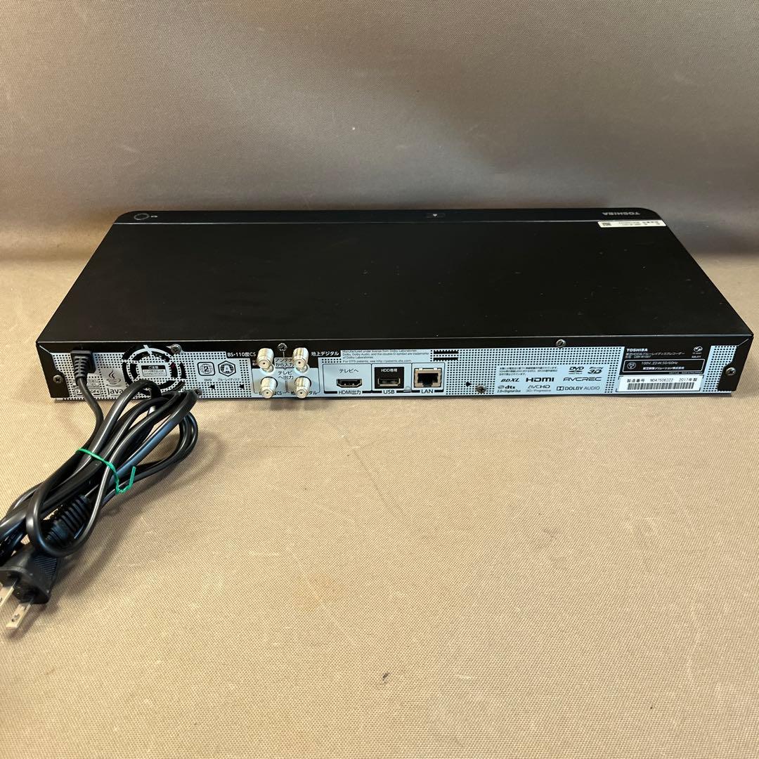 TOSHIBA REGZA レグザブルーレイ DBR-W1007 2017年