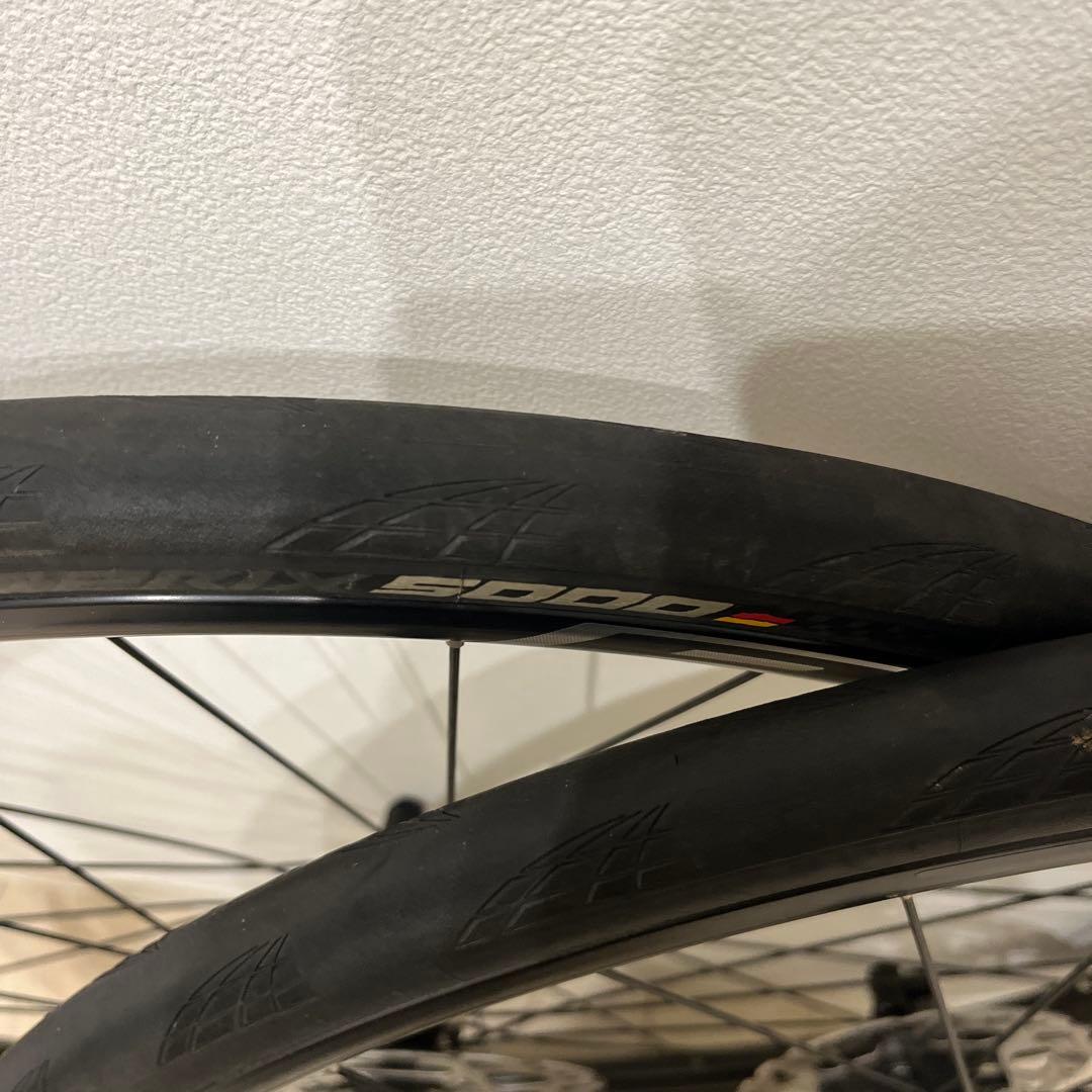 SHIMANO wh-RX010 前後セット タイヤ、ブレーキローター付き