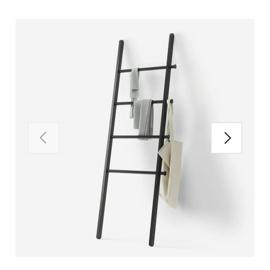 【特価】umbra タオルハンガ－ラダ－(黒)