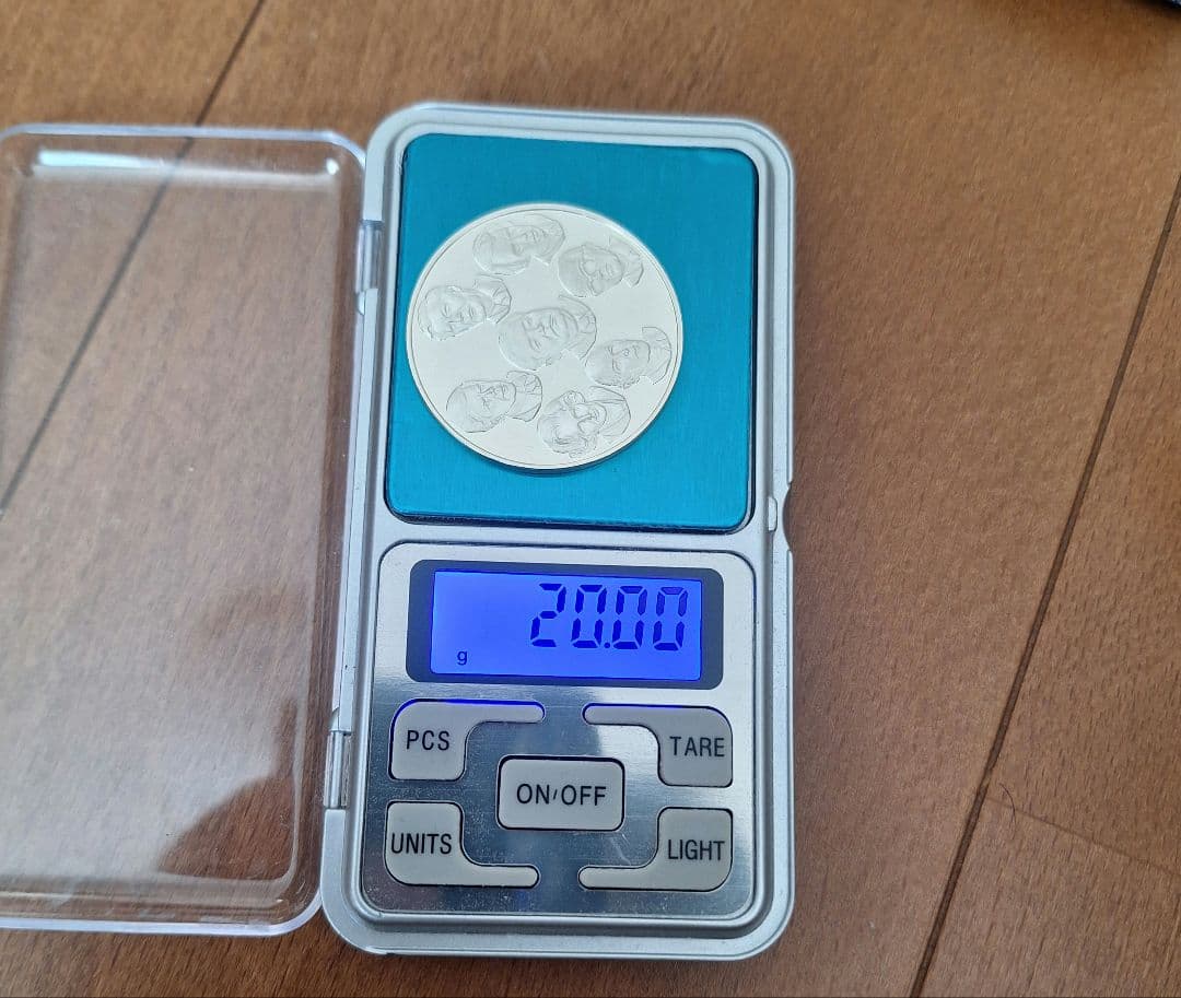 プルーフ銀製メダル　2枚　Silver　計33.4g