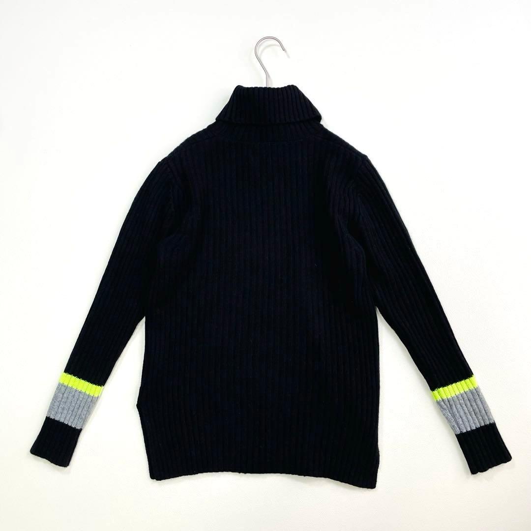 6407【美品】ブリーフィング　タートルネックリブニット　セーター　レディース