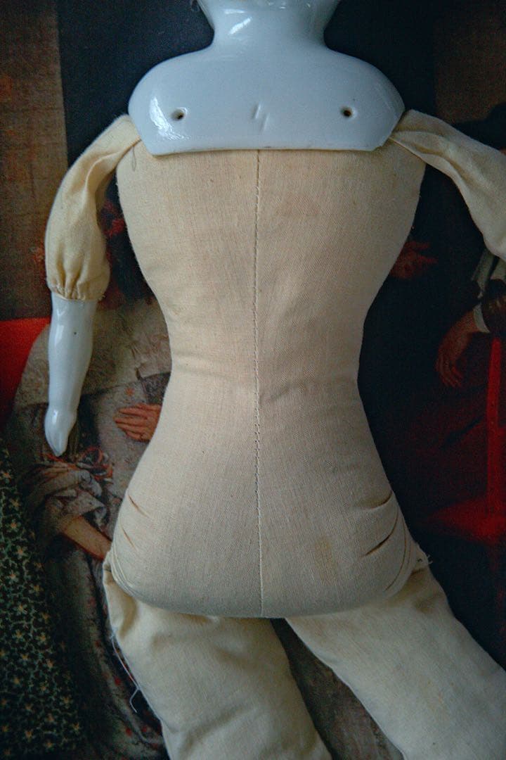 t*7様 アンティーク チャイナヘッドドール ビスクドール ドールハウス ドイツ