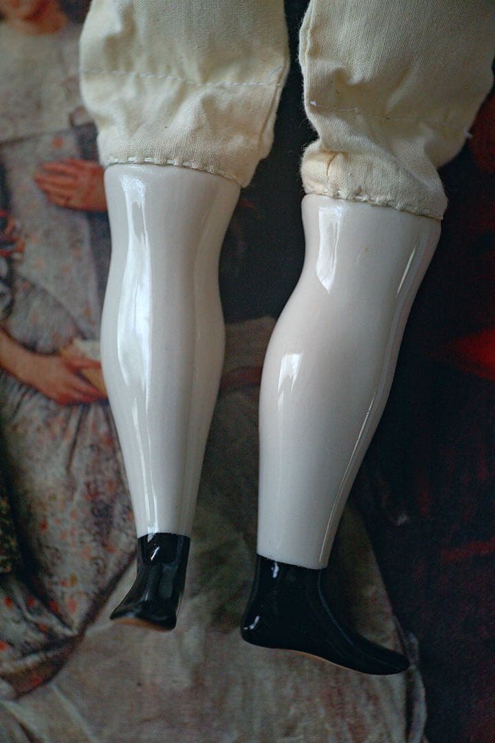 t*7様 アンティーク チャイナヘッドドール ビスクドール ドールハウス ドイツ