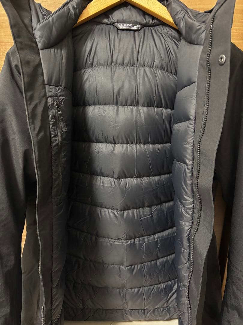 ARC’TERYX アークテリクス サーミー ダウン パーカ ブラック Mサイズ