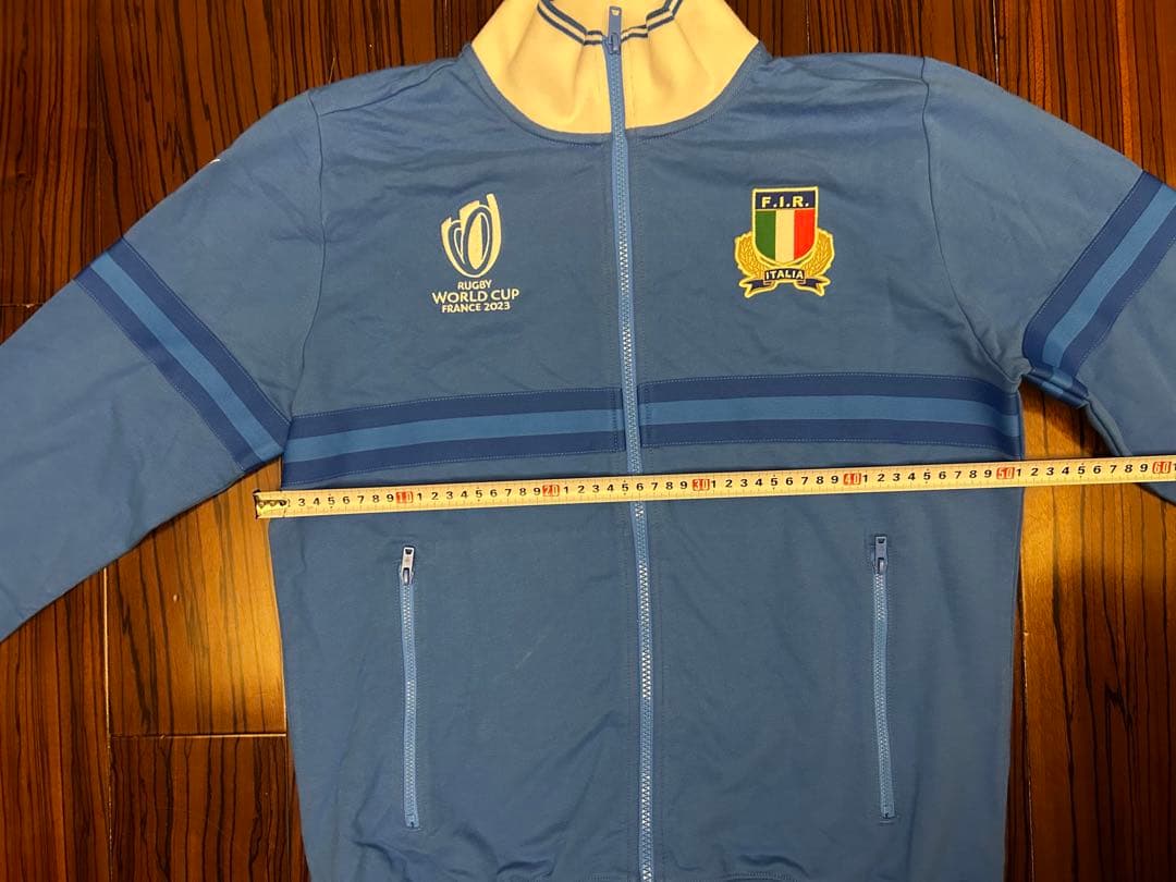 マクロン　ラグビー　イタリア代表23年W杯　フルジップジャケット M