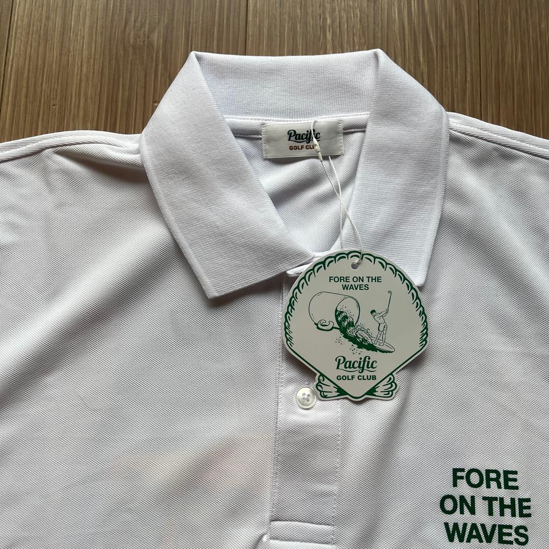 Pacific GOLF CLUB ゴルフシャツ ホワイト