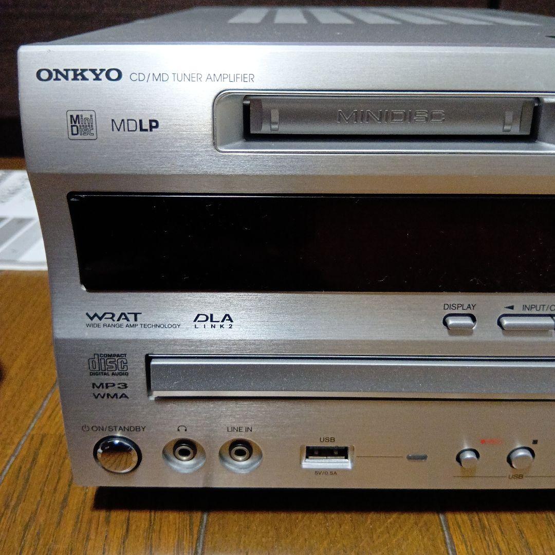 ONKYO　FR-N9NX　アンプ　リモコン　説明書　CD MD USB