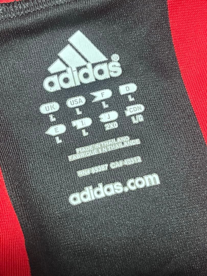 【レア　スポンサーなし】ACミラン 06/07 ユニフォーム　サンプル品　長袖