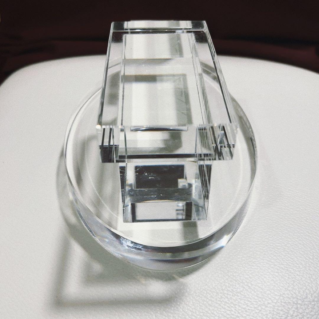 クリスタル　置き時計　セブンイレブン20000店舗達成記念