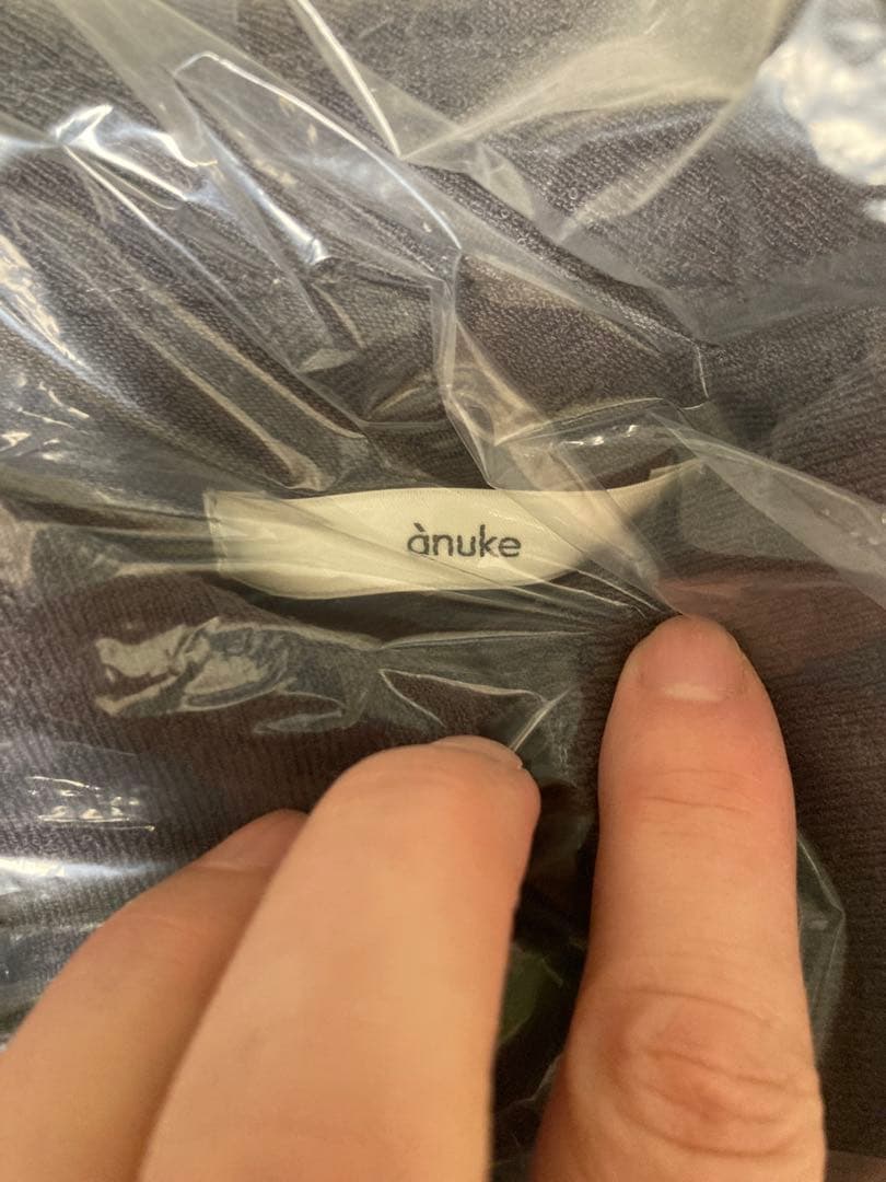 【新品未使用】anuke Nep Over Shirts 【完売品】2026ss