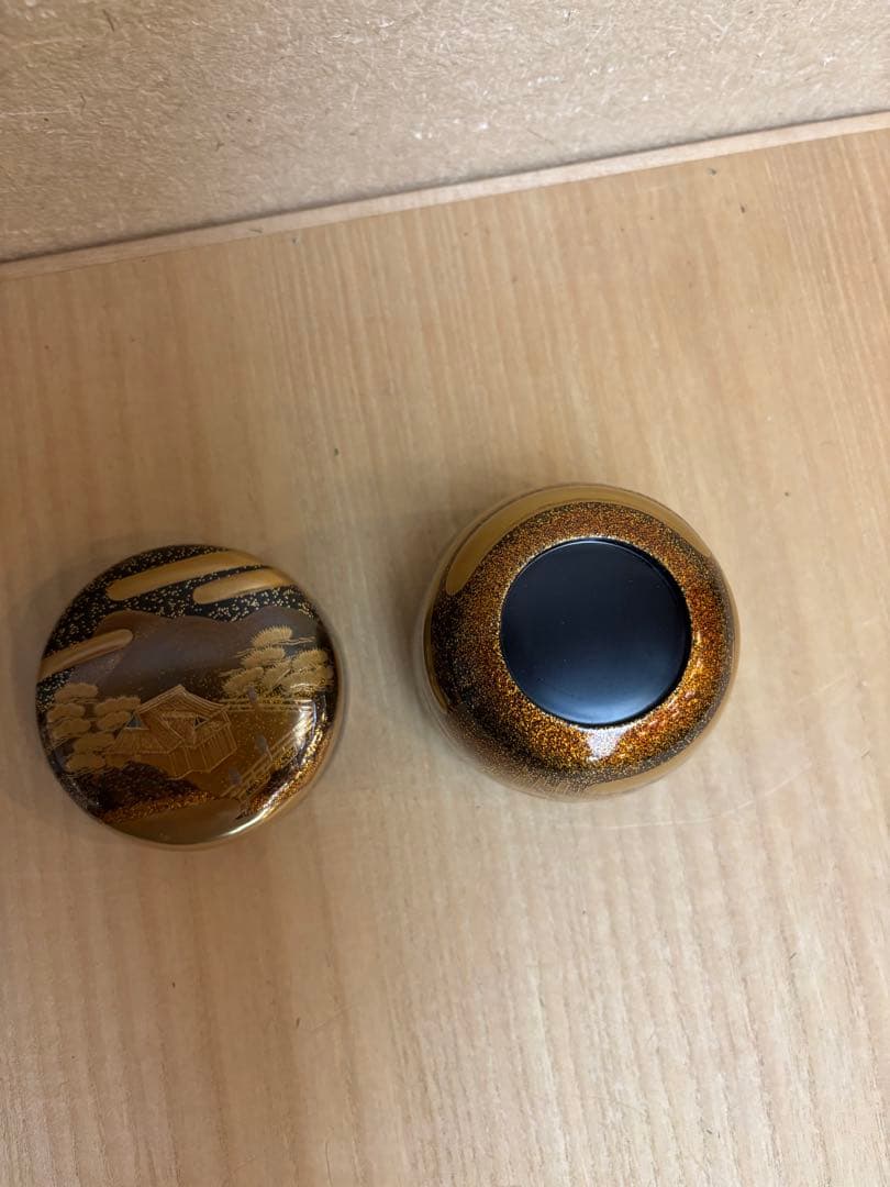 中棗　近江八景　中村宗悦作