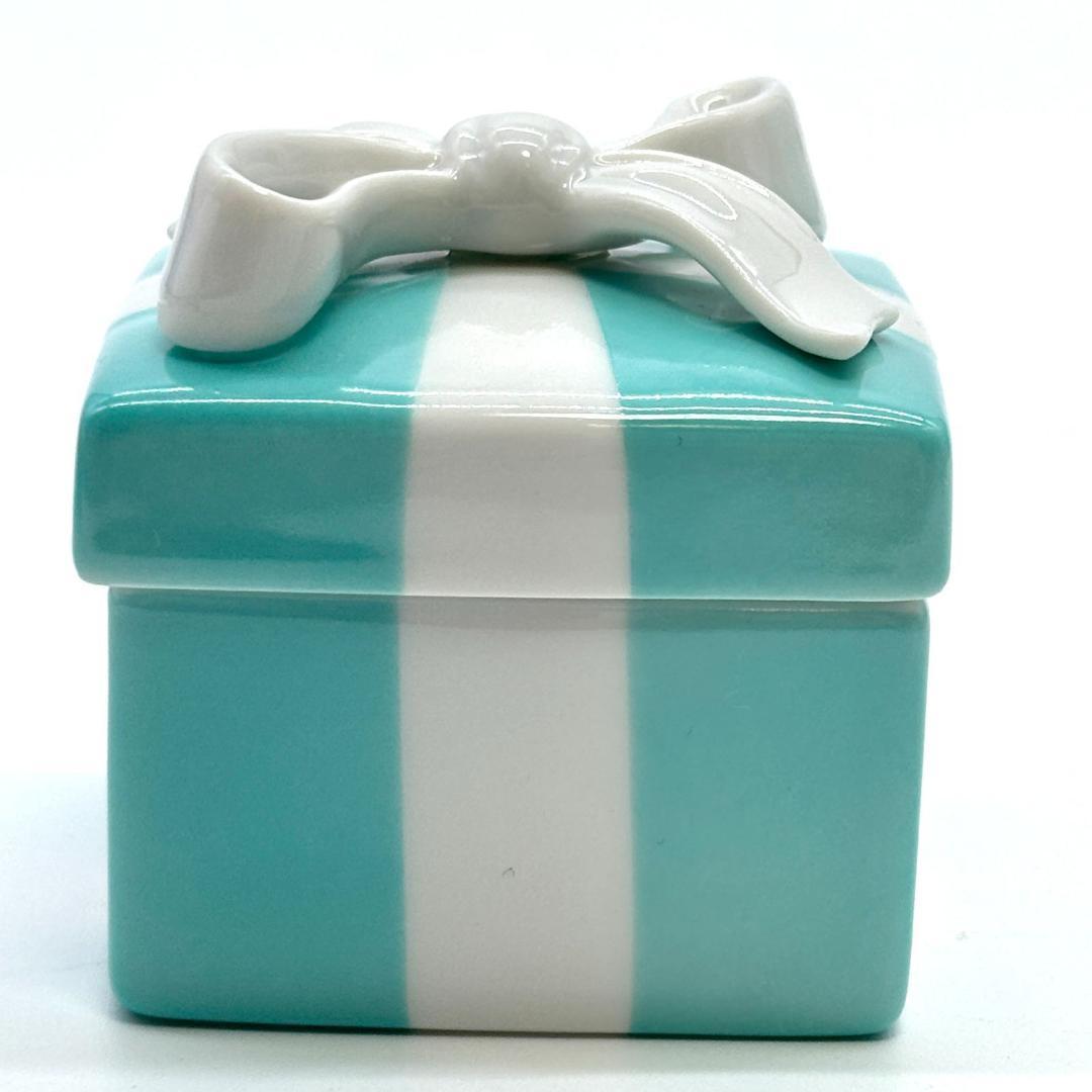 ティファニー Tiffany&Co. ブルーボックス 小物入れ 陶器 美品