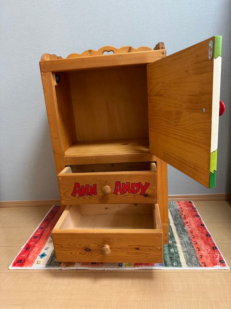 ラガディ　アン＆アンディ　カントリー　家具　 トールペイント