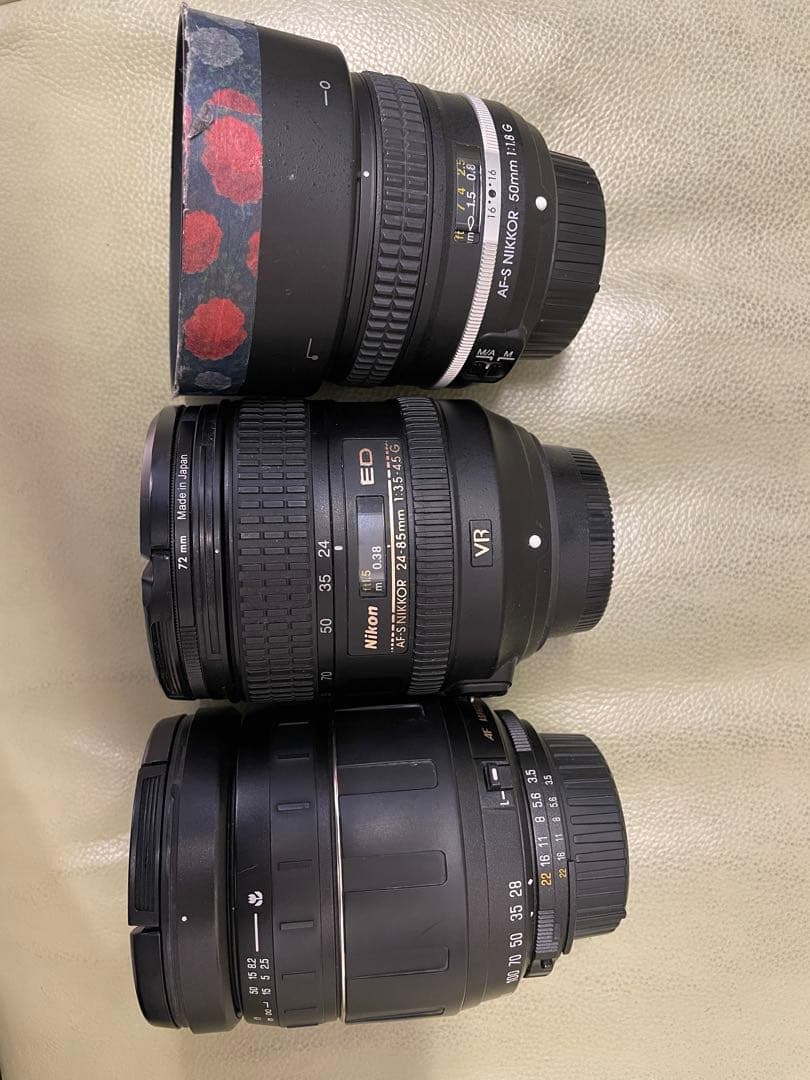 Nikon D750 デジタル一眼レフカメラ 本体とレンズ3本付