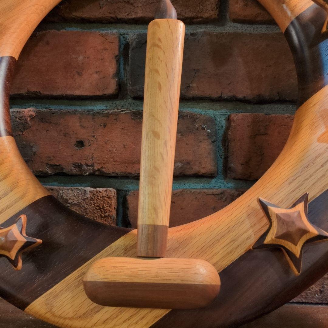 164クラフトバンの木のリ一ス