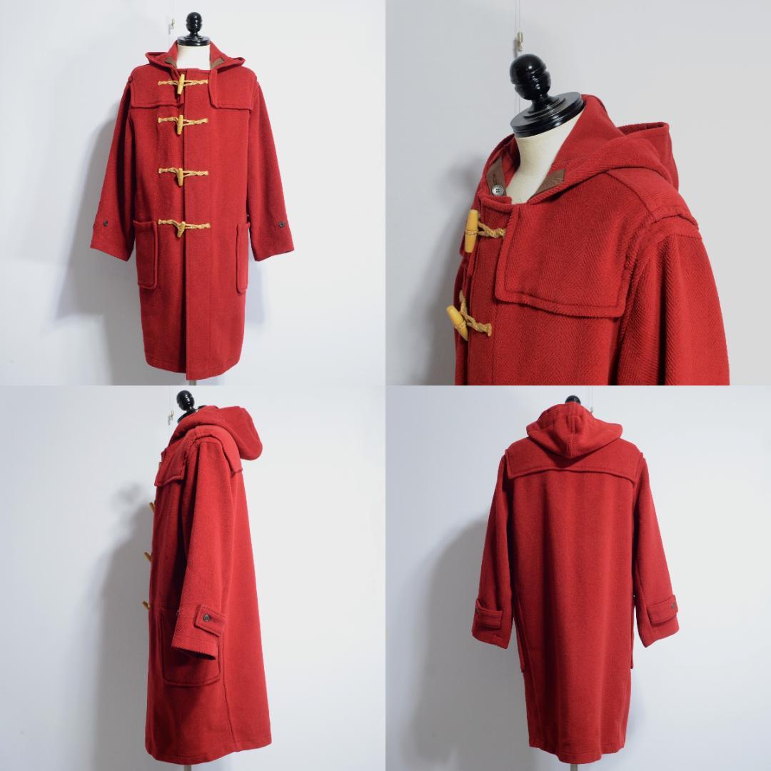 超極上希少品 グローバーオールモンティー ムーアブルック ダッフル 赤 XS