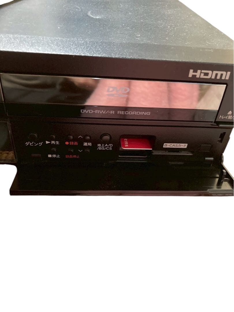 動作品シャープ HDD/DVD/VHS一体型レコーダー DV-ACV52