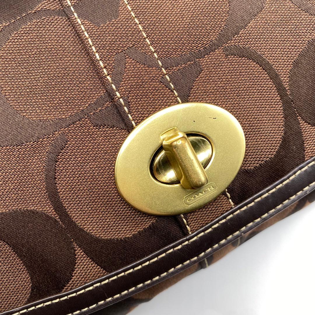 COACH ワンショルダーバッグ エルゴ シグネチャー 11257